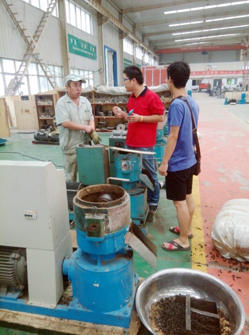 客户来访吉姆克车间