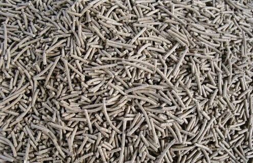 使用吉姆克饲料颗粒加工机压制的颗粒饲料
